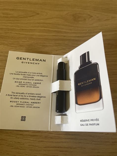 givenchy genrleman|gentleman givenchy sample.